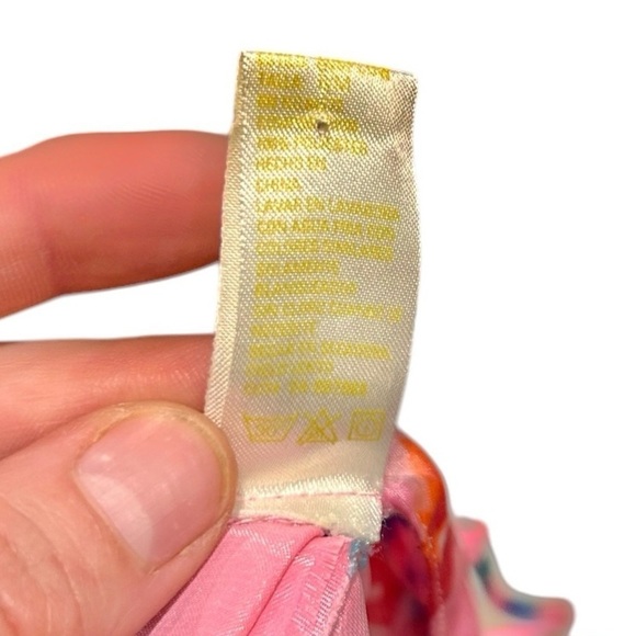 Vintage Pink Cami Floral Print 90s Y2K Fairycore Dainty Feminine Medium Cute - Picture 6 of 6